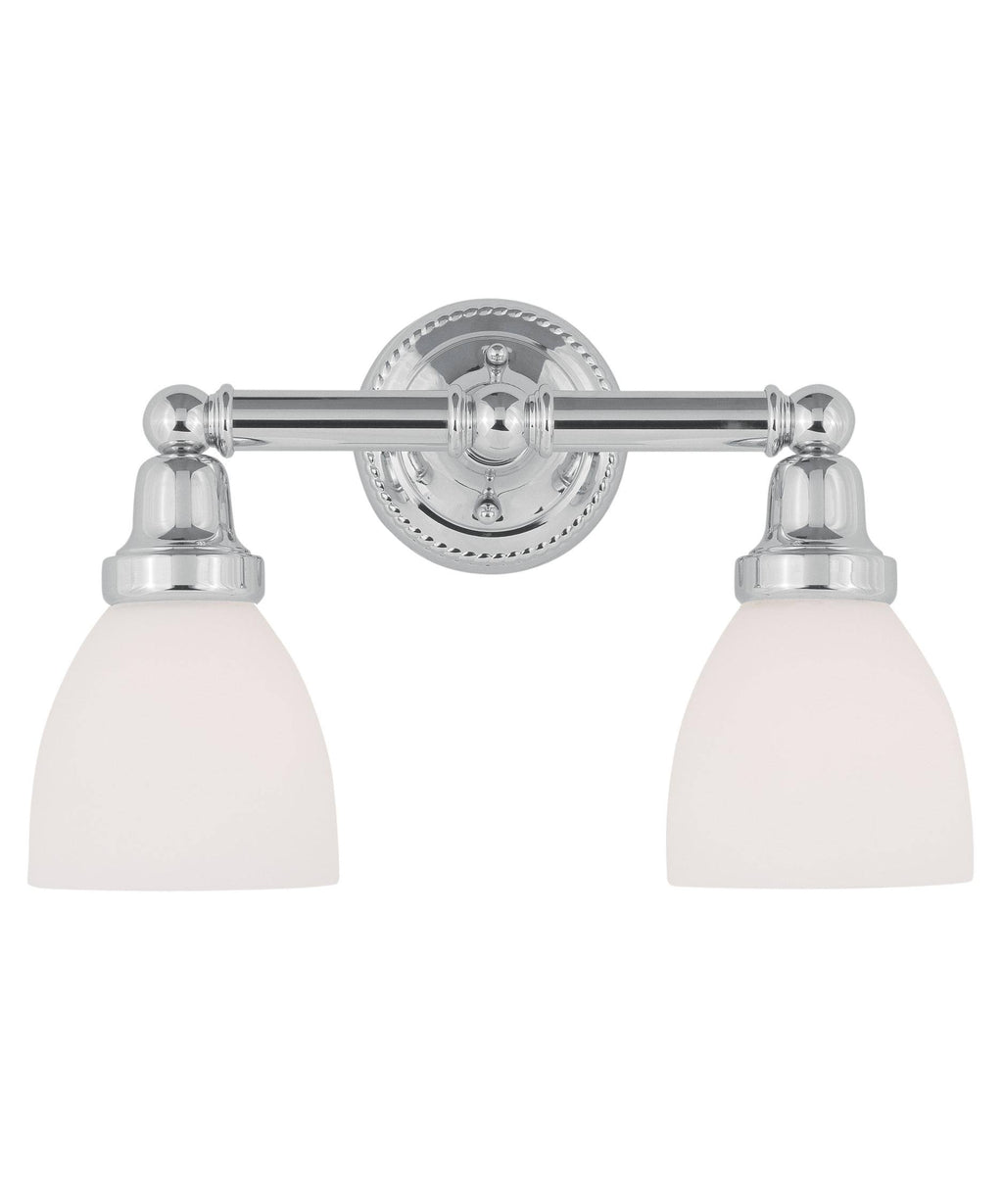 Chrome 2-Light Bath Light V57786