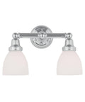 Chrome 2-Light Bath Light V57786