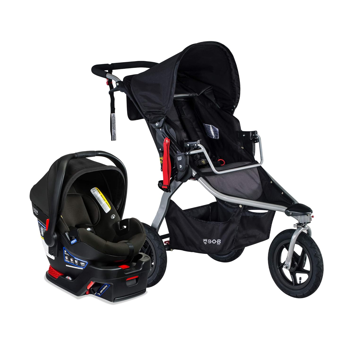 Black Travel System with Infant Car Seat F3112