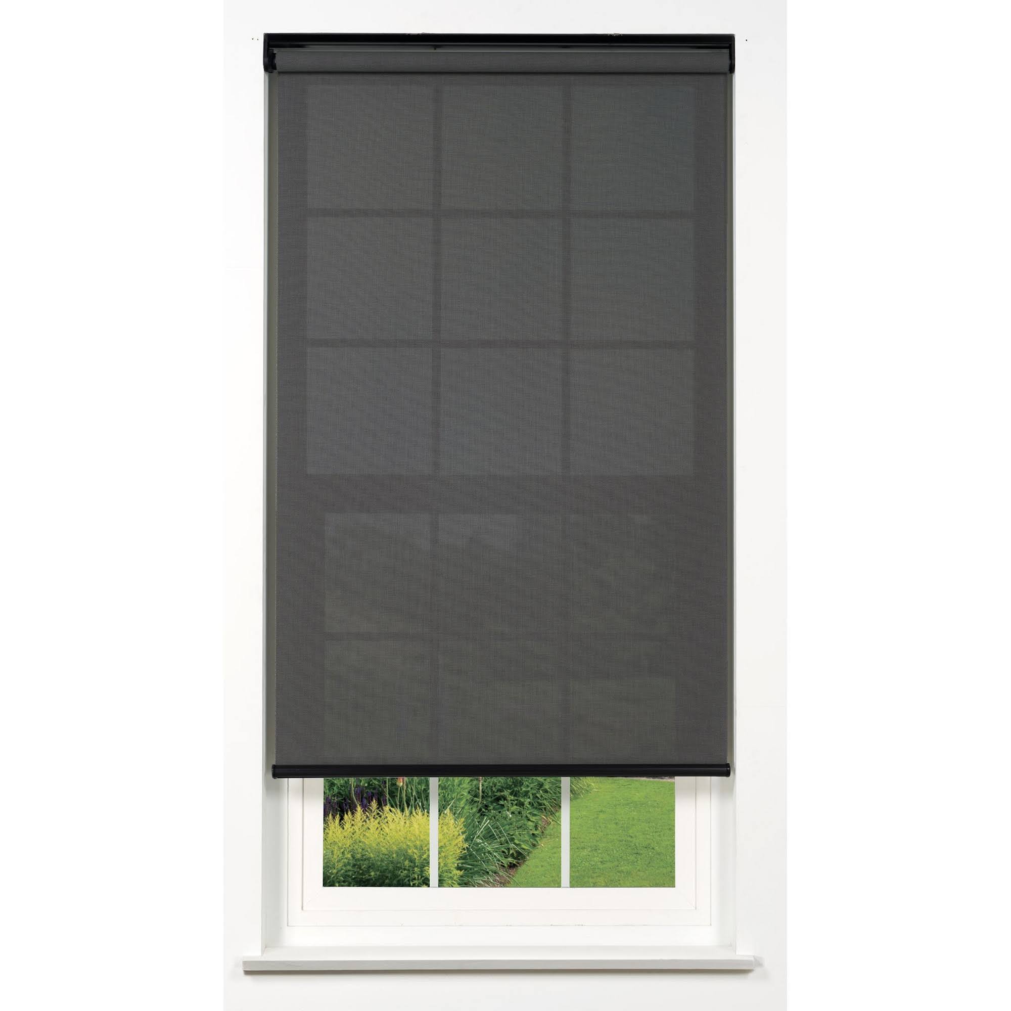 Charcoal 50 W x 78 H Cordless Roller Shade I415915