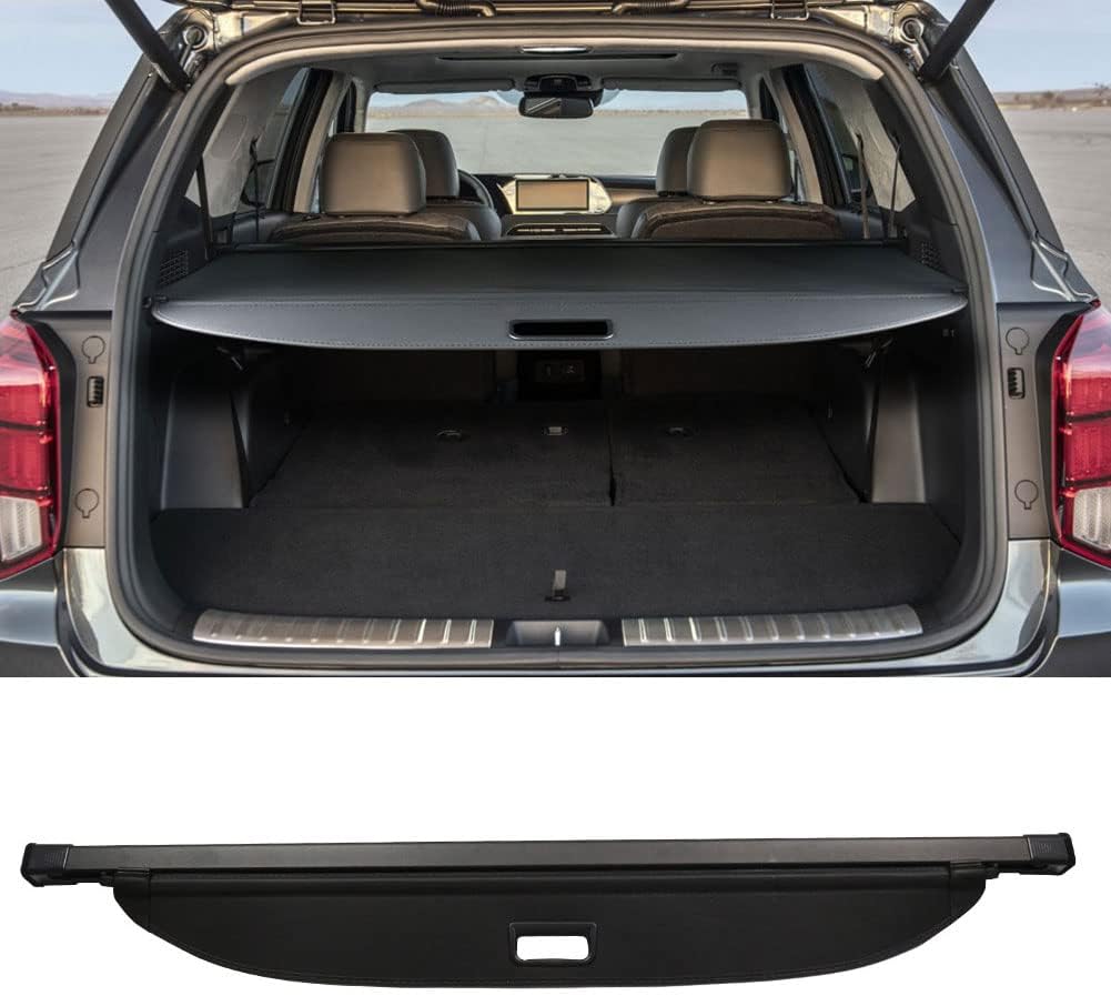 Cargo Cover Rear Trunk Retractable Security Shade Pack of 2 W97106