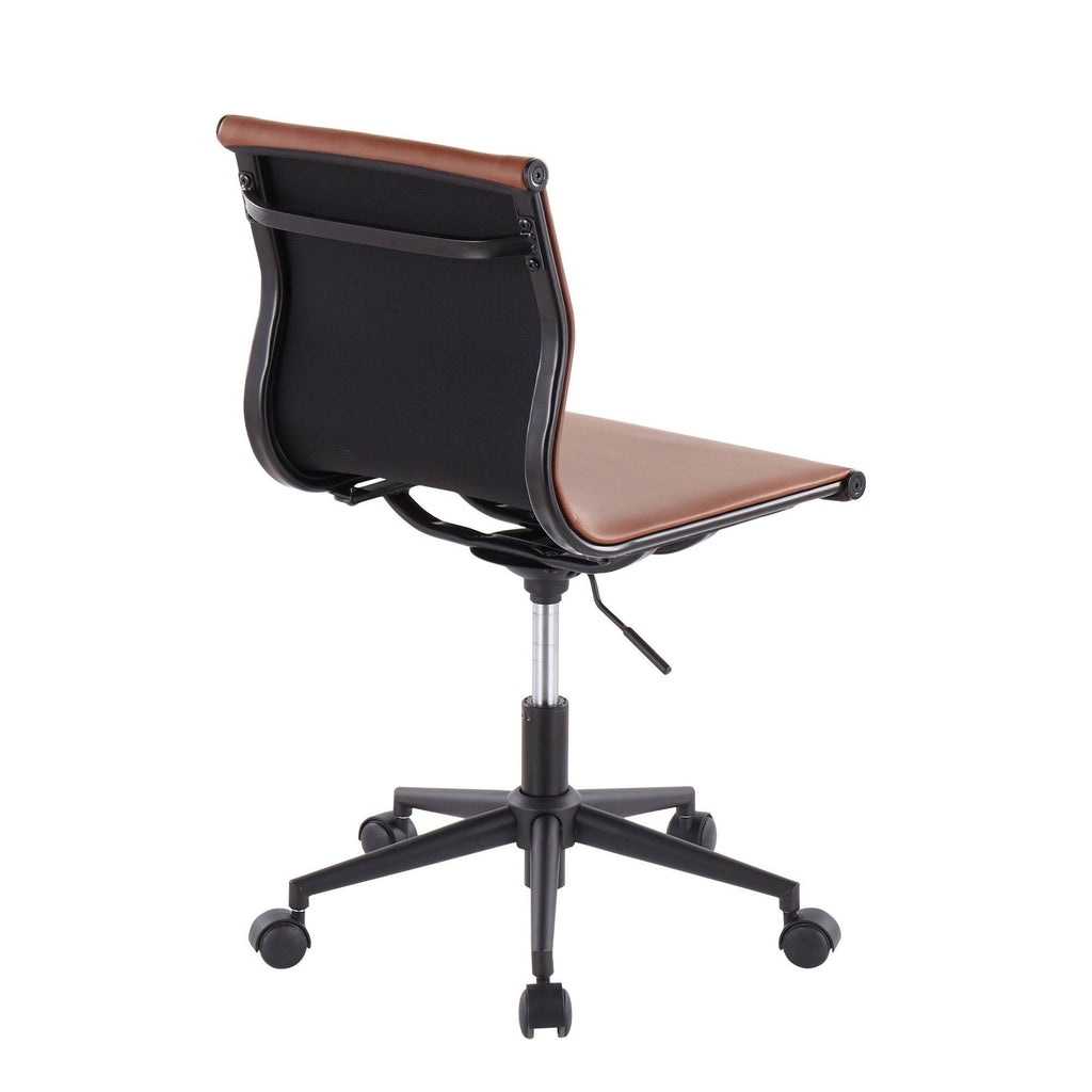 Camel Faux Leather Task Chair H1203