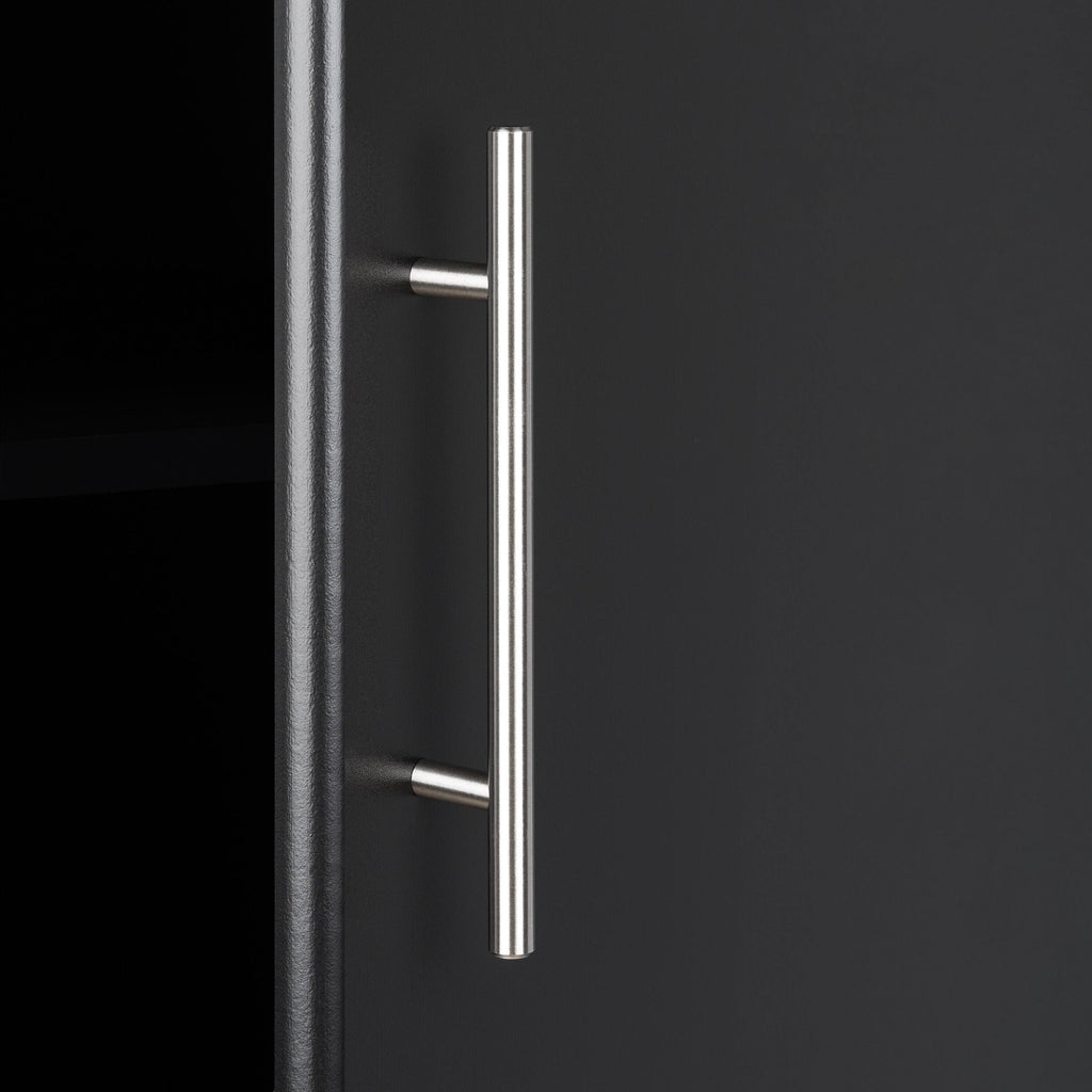 5 PC Black Storage Cabinet Set O387737