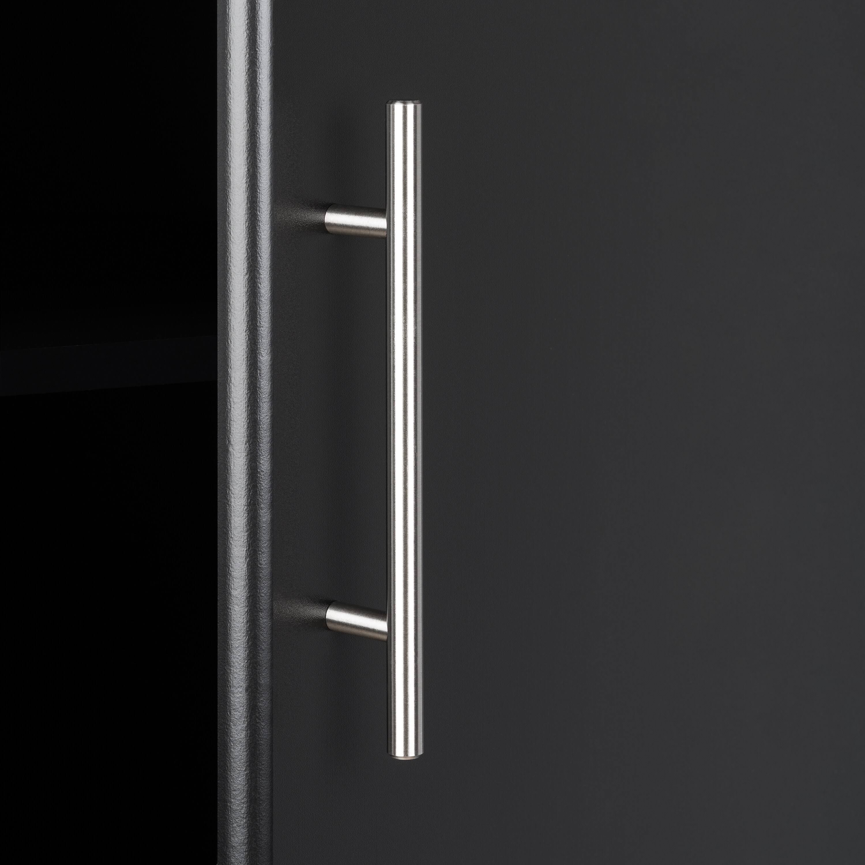 5 PC Black Storage Cabinet Set O387737