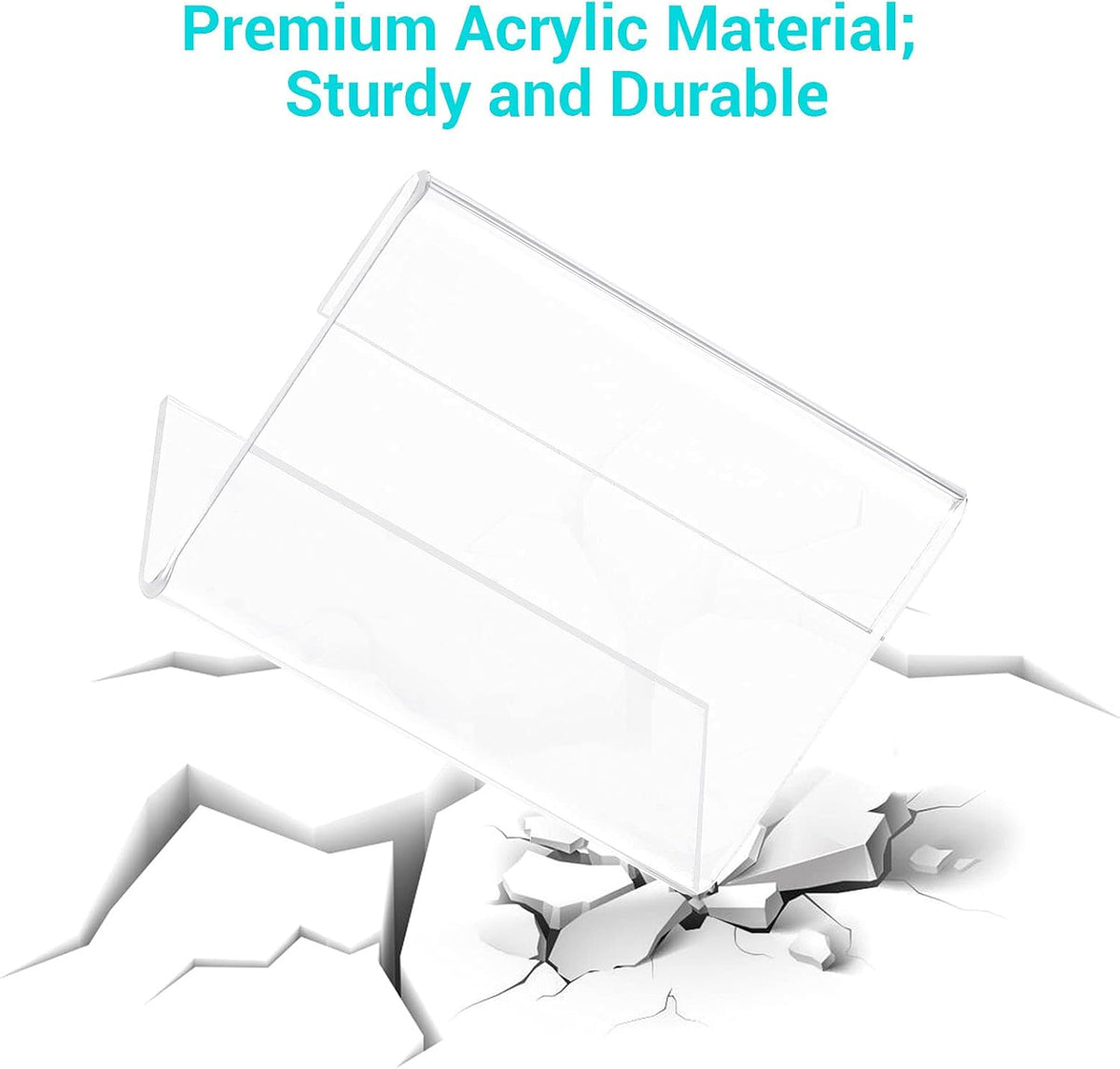 20PCS Acrylic Clear Sign Holder S91217