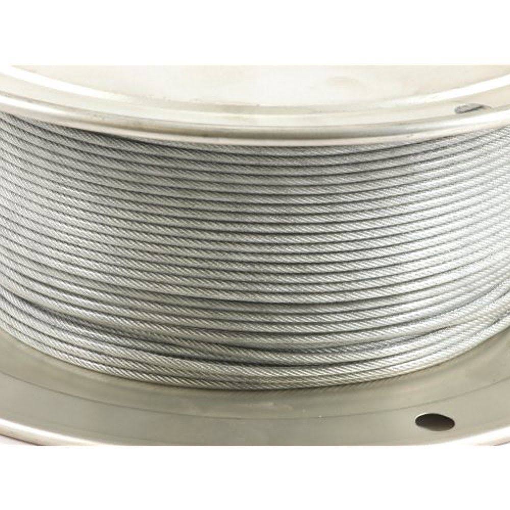 Vinyl Coated Aircraft Cable, 500-Feet-by-1/16-Inch R827513
