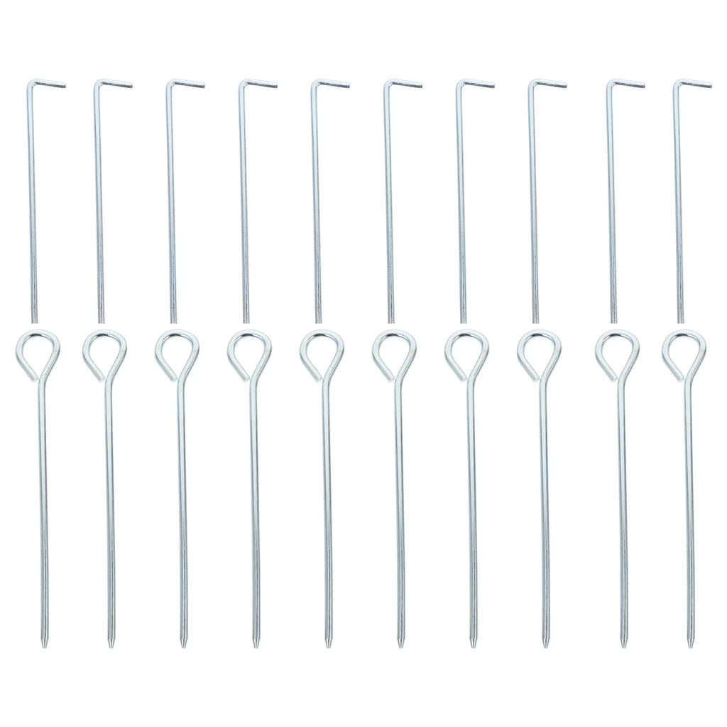 20Pcs Tent Stakes Camping Anchors Z302974