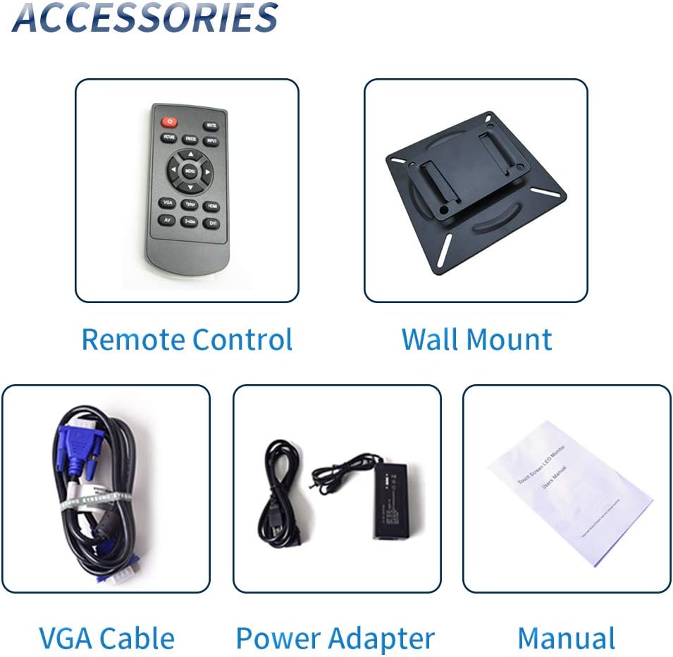 18.5 CCTV Monitor with VESA Wall Mounting H5172