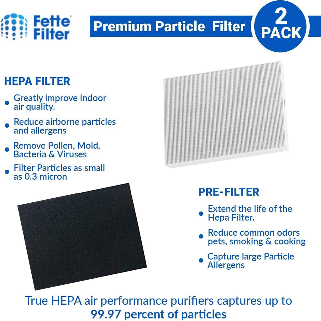 2 HEPA Filters + 8 Carbon Filters P51401