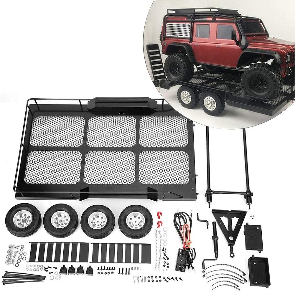 1/10 RC Car Trailer with Four Tires Q999078