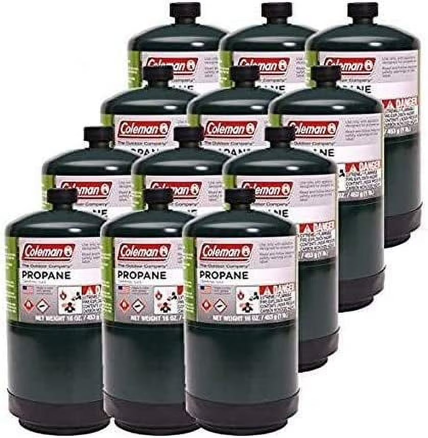 Coleman Propane 16 oz Camping Cylinder (12 Pk.) H9908