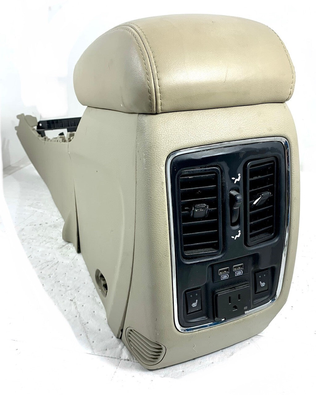 Tan OEM Center Floor Console for Dodge Durango W91145