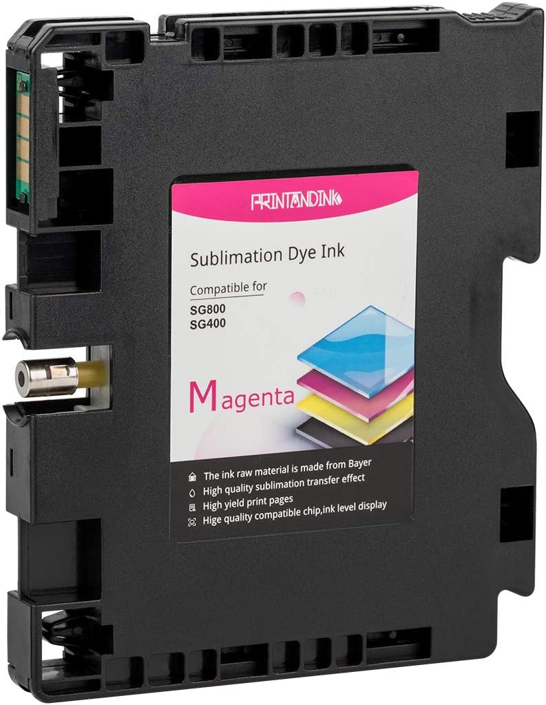 Sublimation Ink Cartridges Compatible for Sawgrass SG400 SG800 Printer Pack of 2 X416