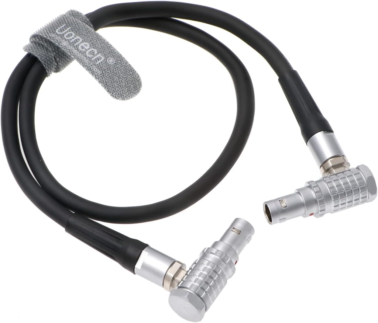 Right Angle 2 pin Male to Right Angle 2 pin Male Cable 18'' A7045