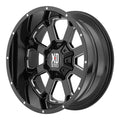 Gloss Black Milled 22x10 Wheel J836963