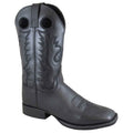 Black Square Toe Western Boot J45736