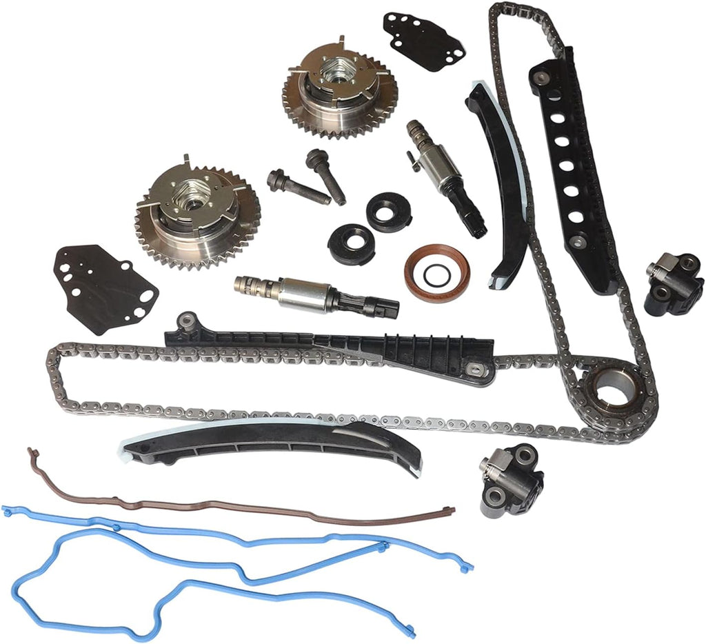 Variable Camshaft Timing Chain Kit with VCT Solenoids for 5.4L 3V Triton Y924