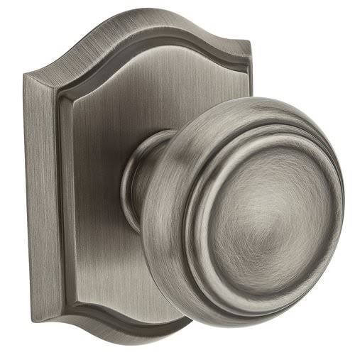Passage Traditional Knob and Arch Rose Bright Chrome P82730