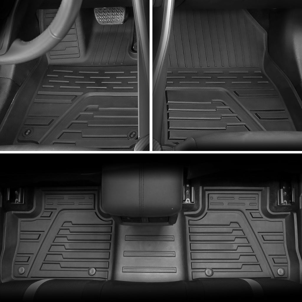 TPE Cargo Liner Trunk Floor Mats for Toyota Rav4 (Set of 4 Mats) J743