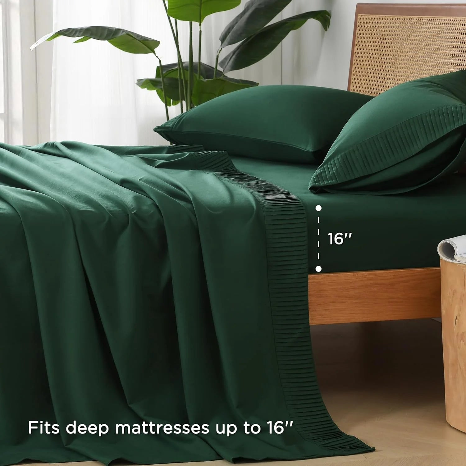 King Size 4 Piece Microfiber Sheet Set K3256