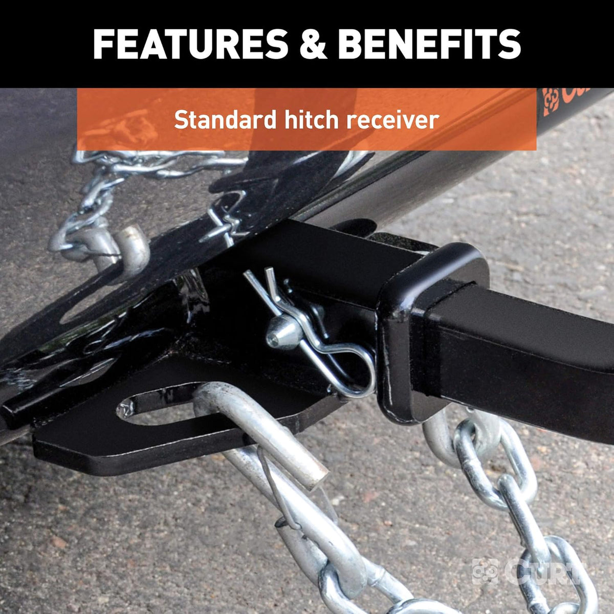 Class 1 Trailer Hitch, 1-1/4-Inch Receiver L11222
