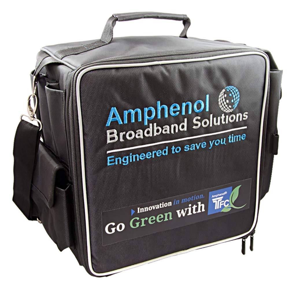 Kit of Service Bag, Reel, and 500' White and Black Cables A19958