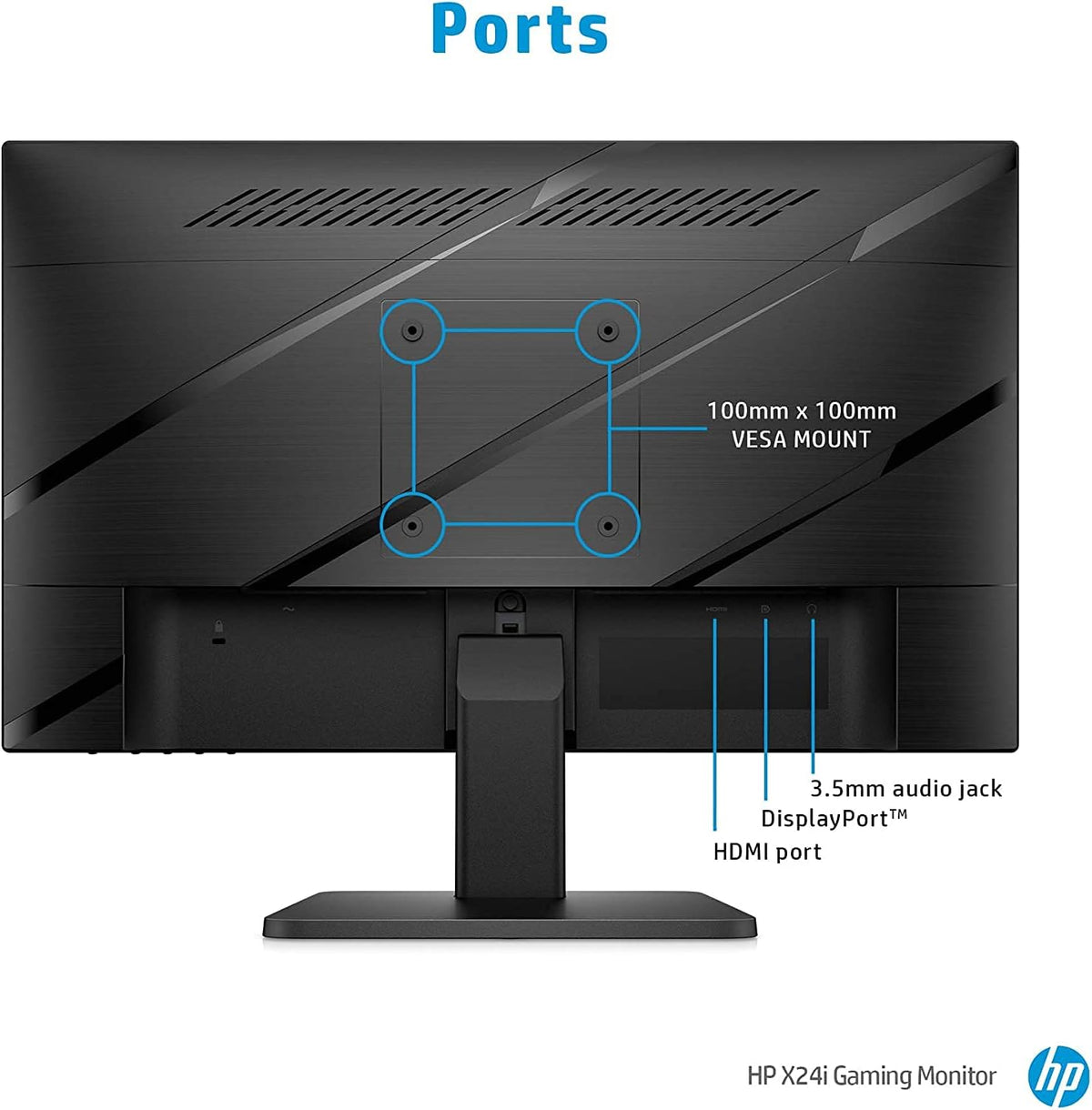 24" FHD IPS Gaming Monitor, 144Hz, 1ms, Anti-Glare, HDMI & Display Port R4838