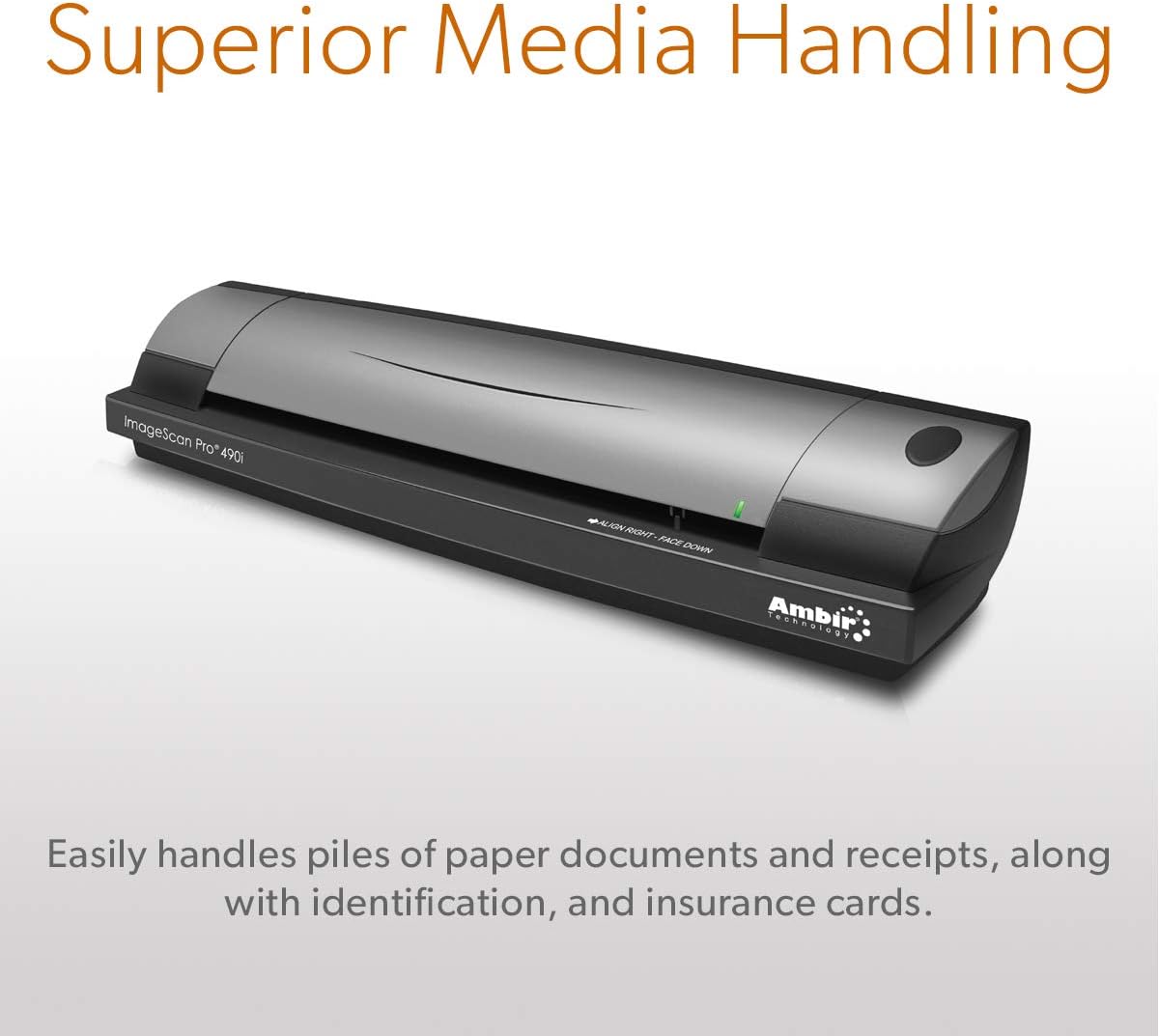 Duplex Document and Card Scanner H236