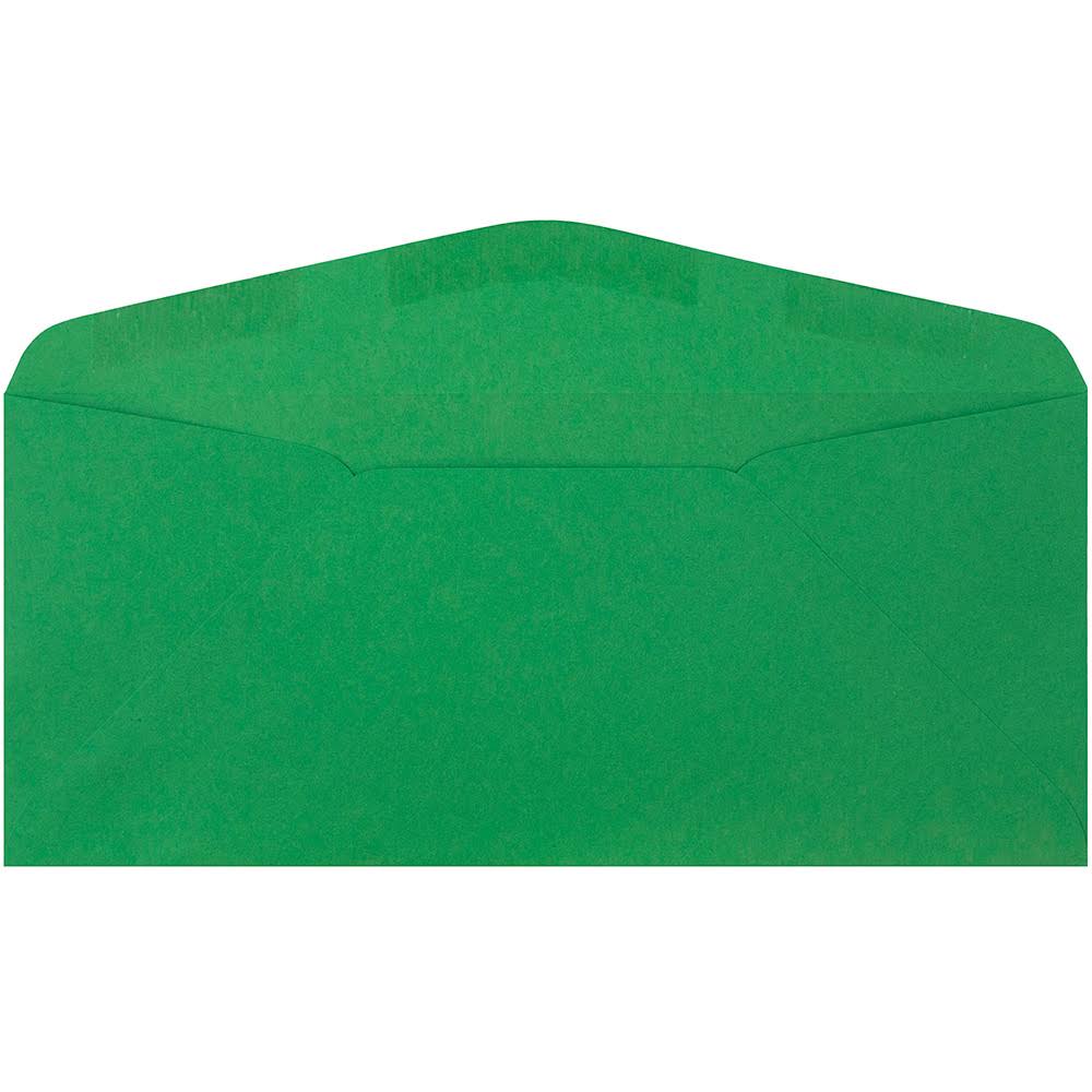 Green Brite Hue Recycled Business Envelopes, 1000 per Pack T474