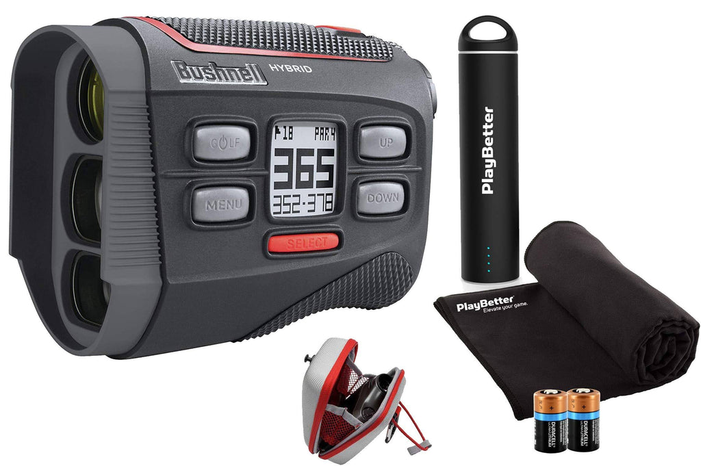 Hybrid Golf Laser/GPS Rangefinder Bundle with Case B921470