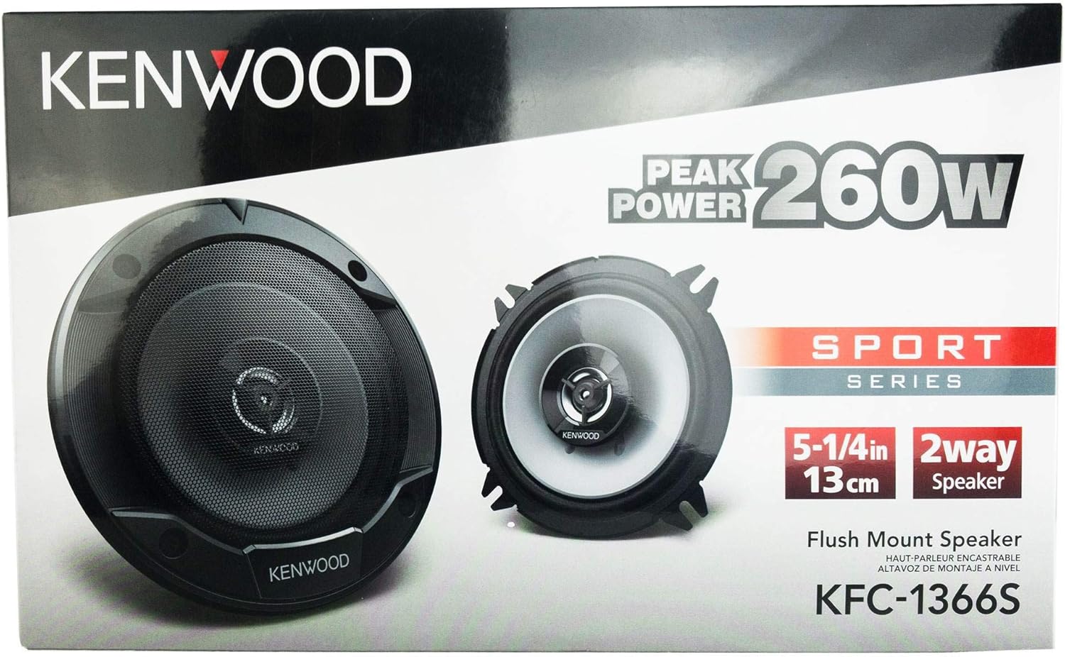 250 Watt 5.25-Inch Coaxial 2 Way Car Audio Speaker (1 Pair) X7651