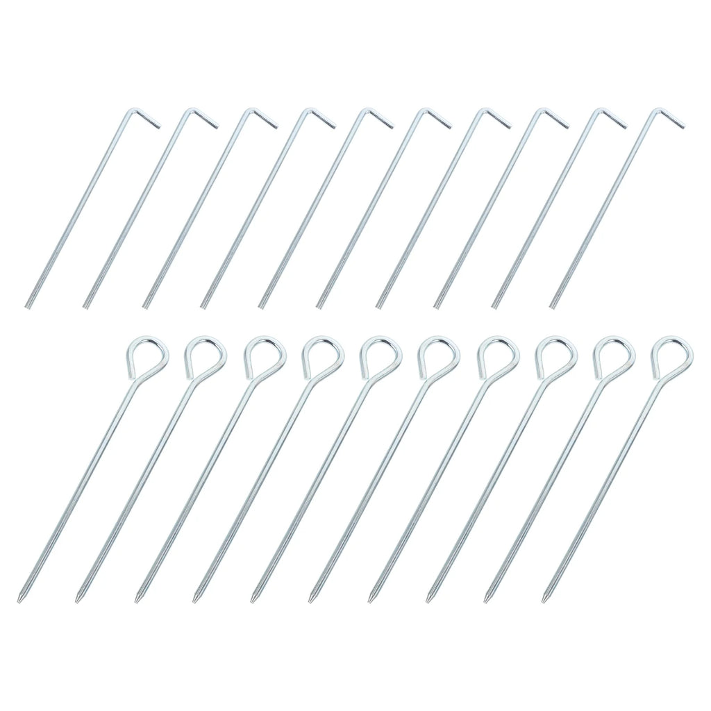 20Pcs Tent Stakes Camping Anchors Z302974