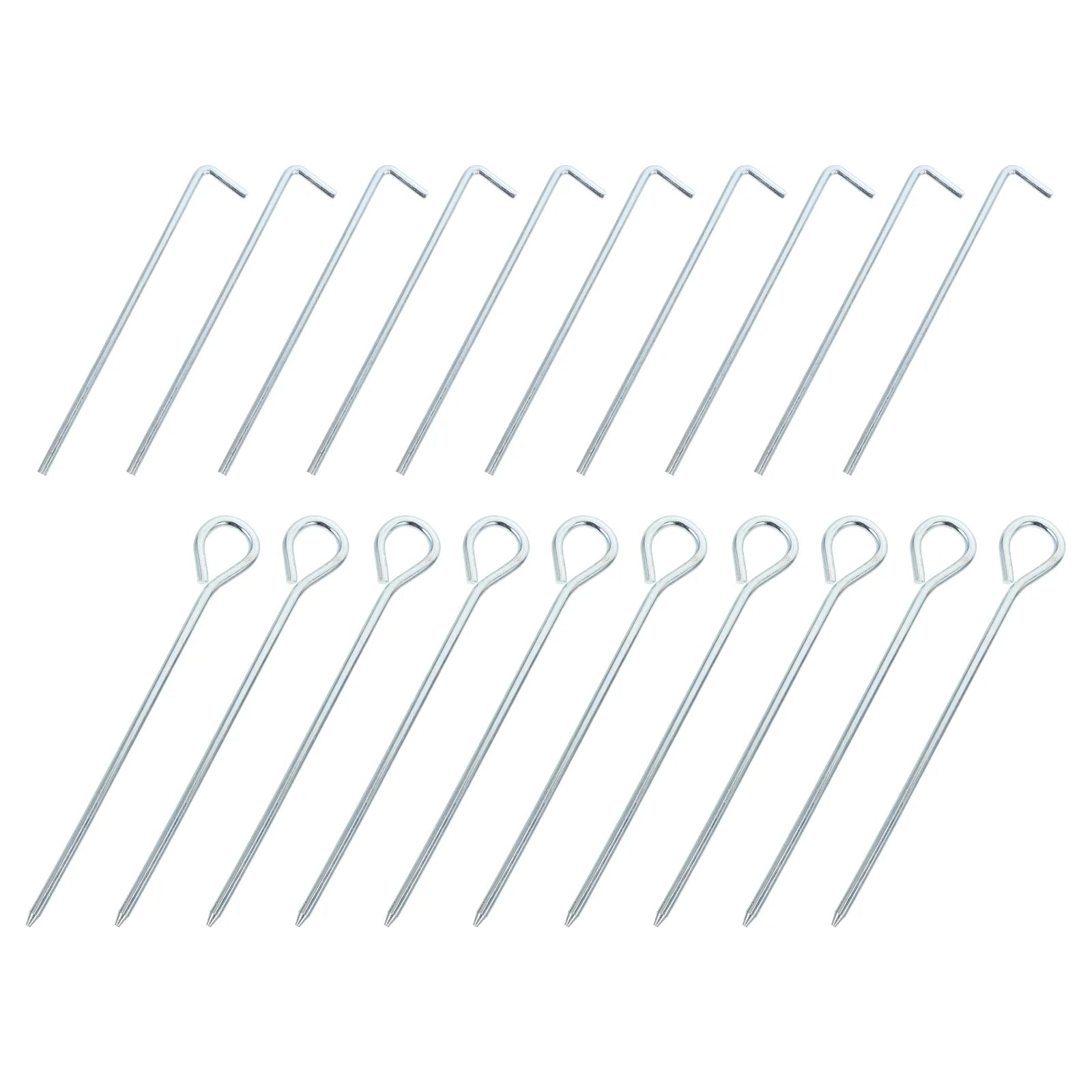 20Pcs Tent Stakes Camping Anchors Z302974