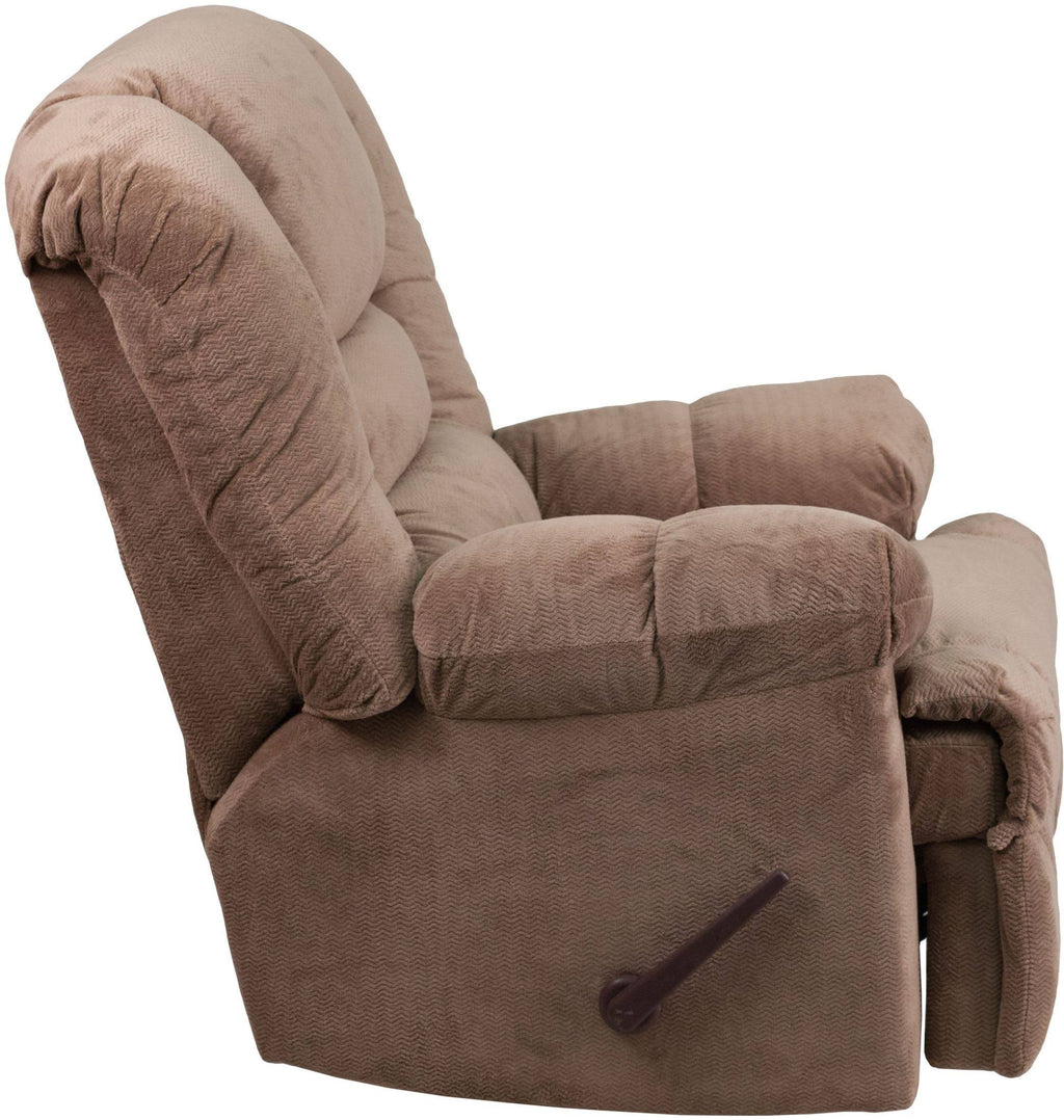 Camel Microfiber Rocker Recliner J13671