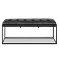 Carbon Black Curio Bench U608880