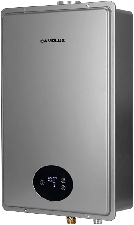 Gray Propane Tankless Water Heater 5.28 GPM R6829