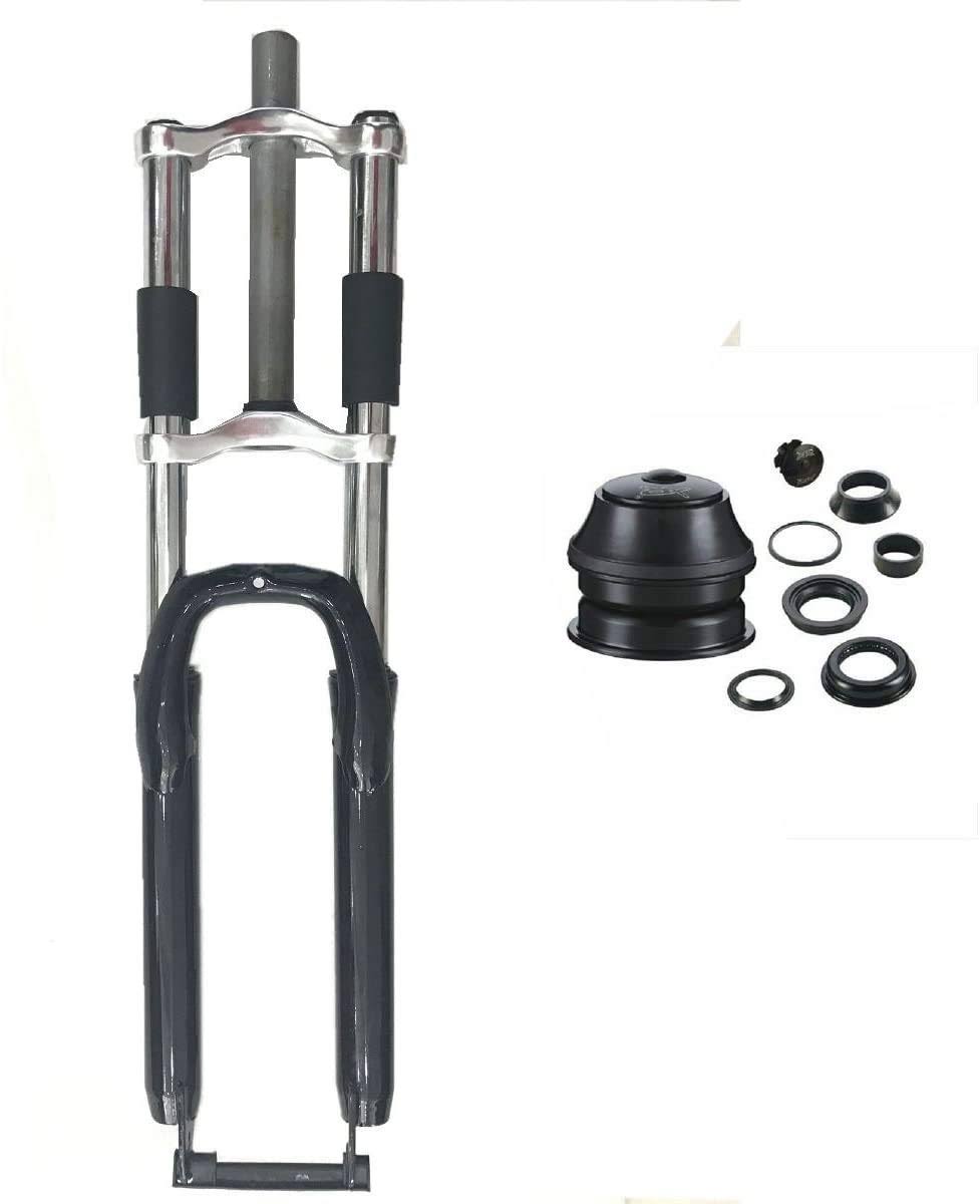 Triple Tree Suspension Fork with Double Shoulder Gas Motorized Bike Q933