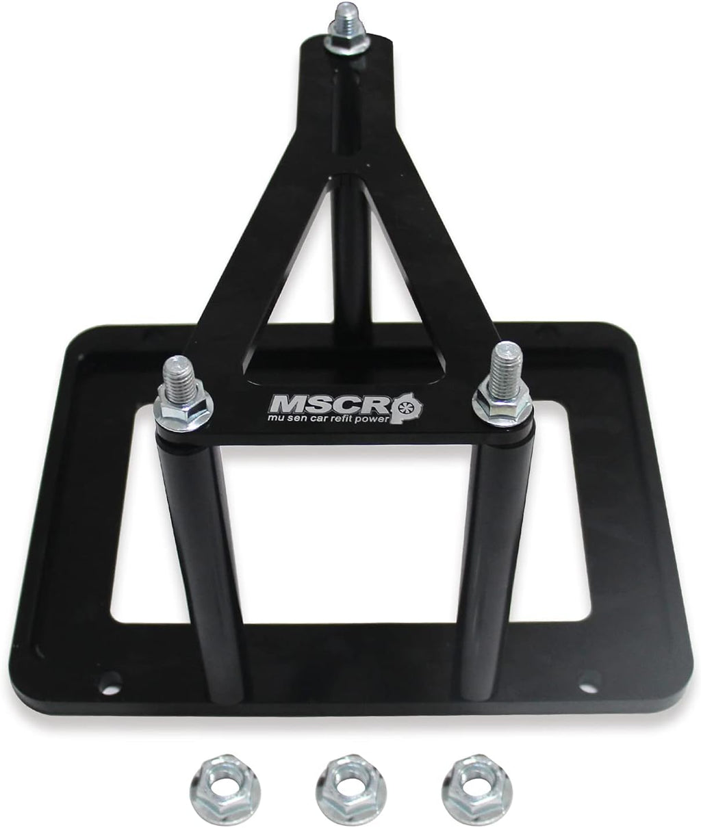 Billet Battery Tray Hold Down Mount Black Pack of 2 P524