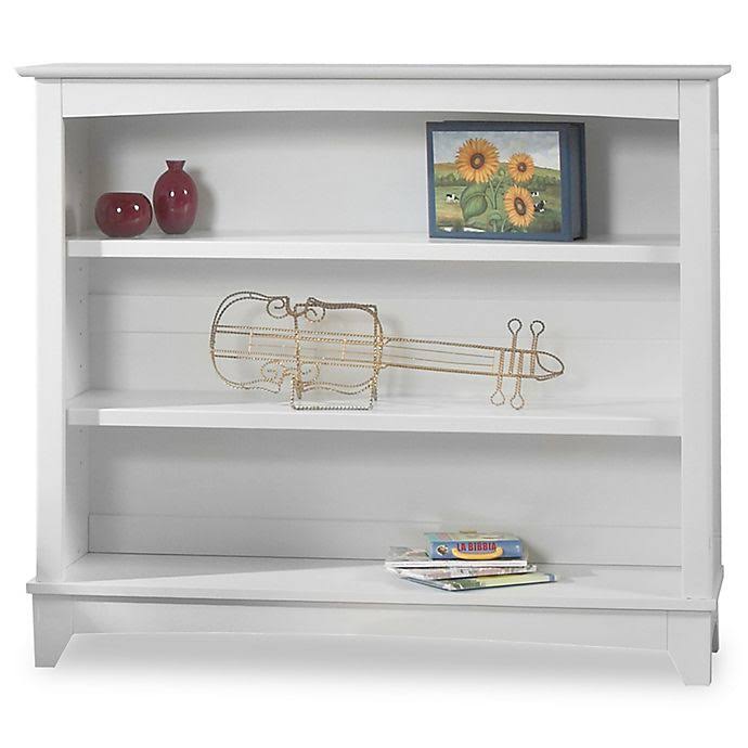 White Bookcase Hutch Y174312