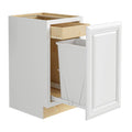 Plywood Mitered Single Wastebasket Base Kitchen Cabinet M510582