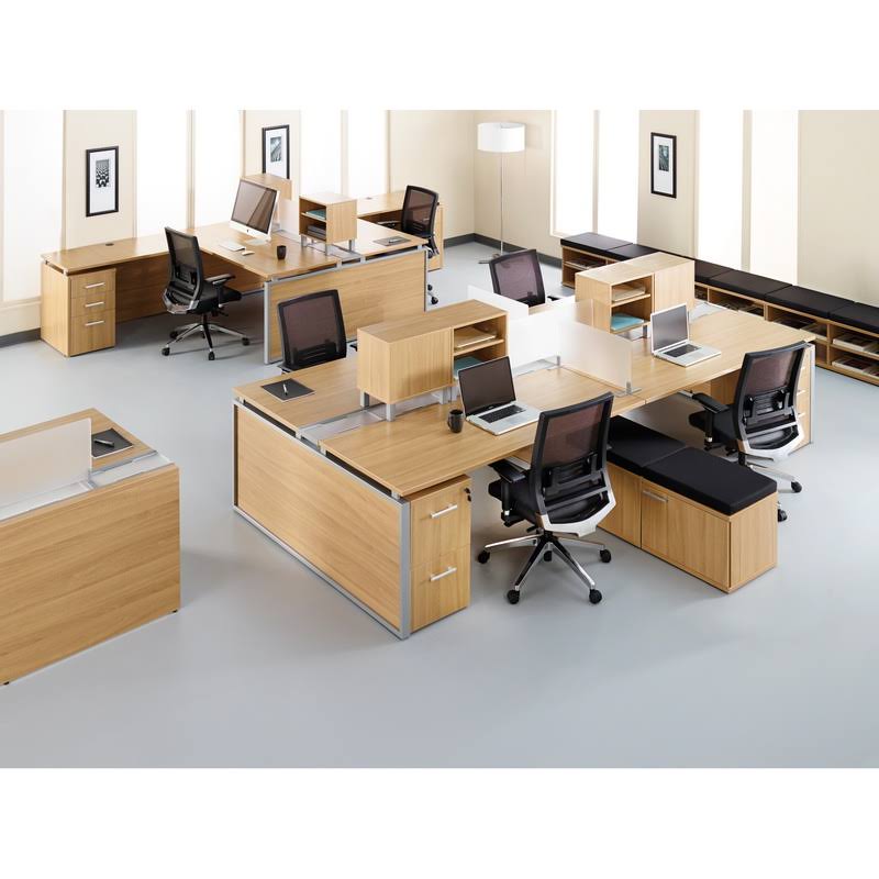 Latte Laminate Desk Ensemble Y8137