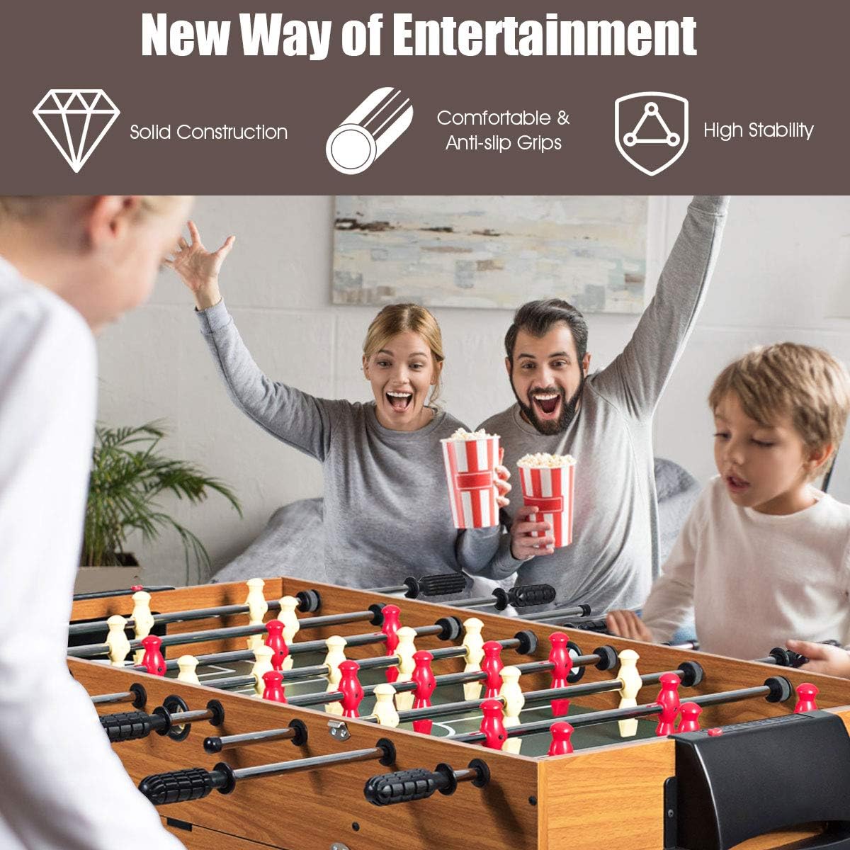 3-in-1 Wood Combo Game Table A80605