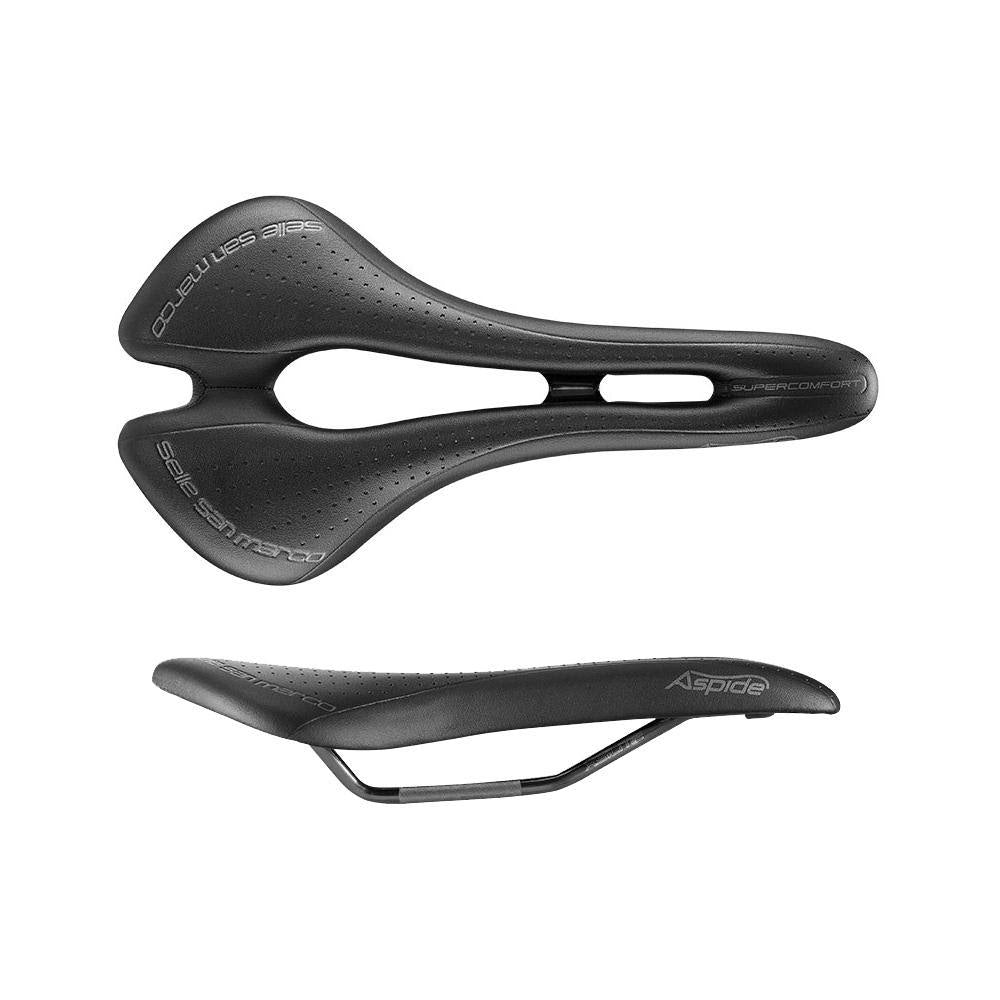 Black Wide Racing Saddle F221