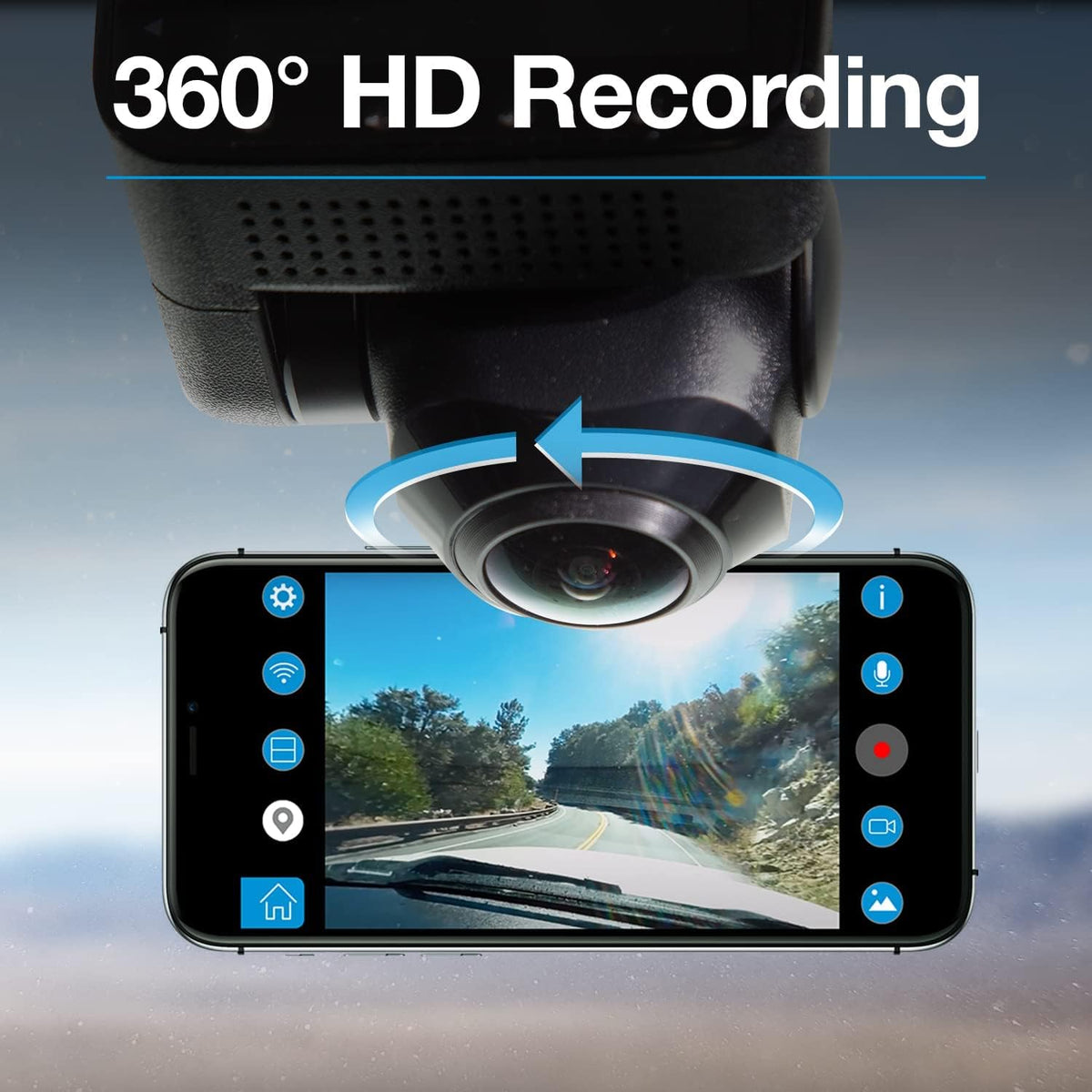 360 Dash Cam P500