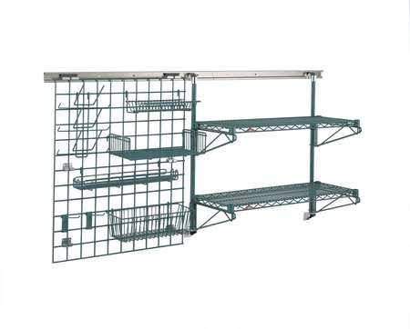 Super Erecta Shelf, Wire Cantilever, 60x22W x 12x22D W975