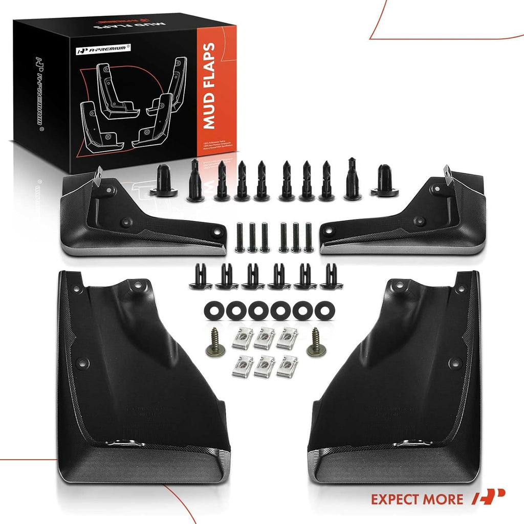 4-PC Splash Guard Mud Flaps Set I99231