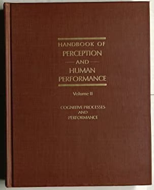 Handbook of Perception and Human Performance H8846