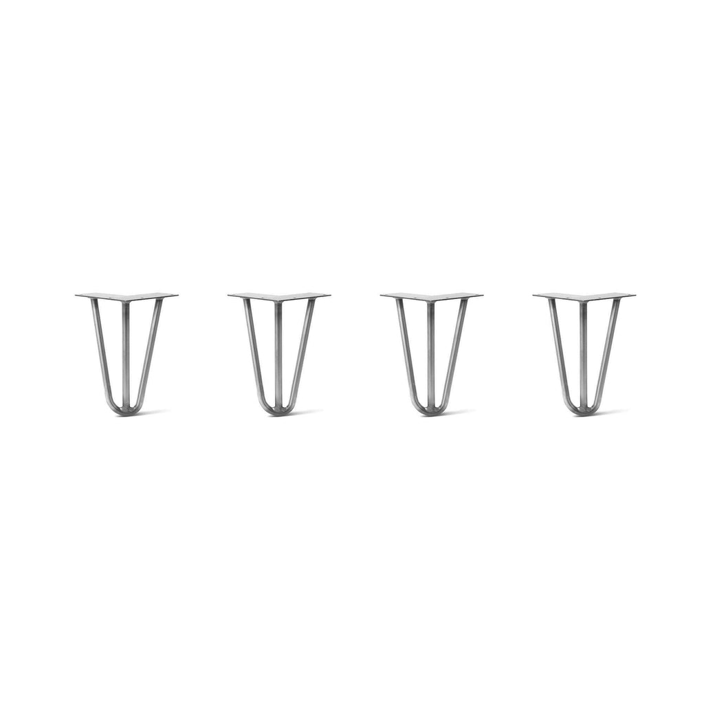 Raw Steel Hairpin Legs Set of 4 H170908