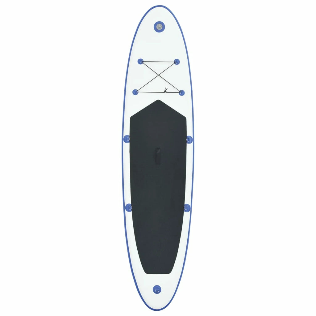 Inflatable Paddle Board Set with Oar, Fin, Hand Pump, Repair Kit and Carrying Bag G27476