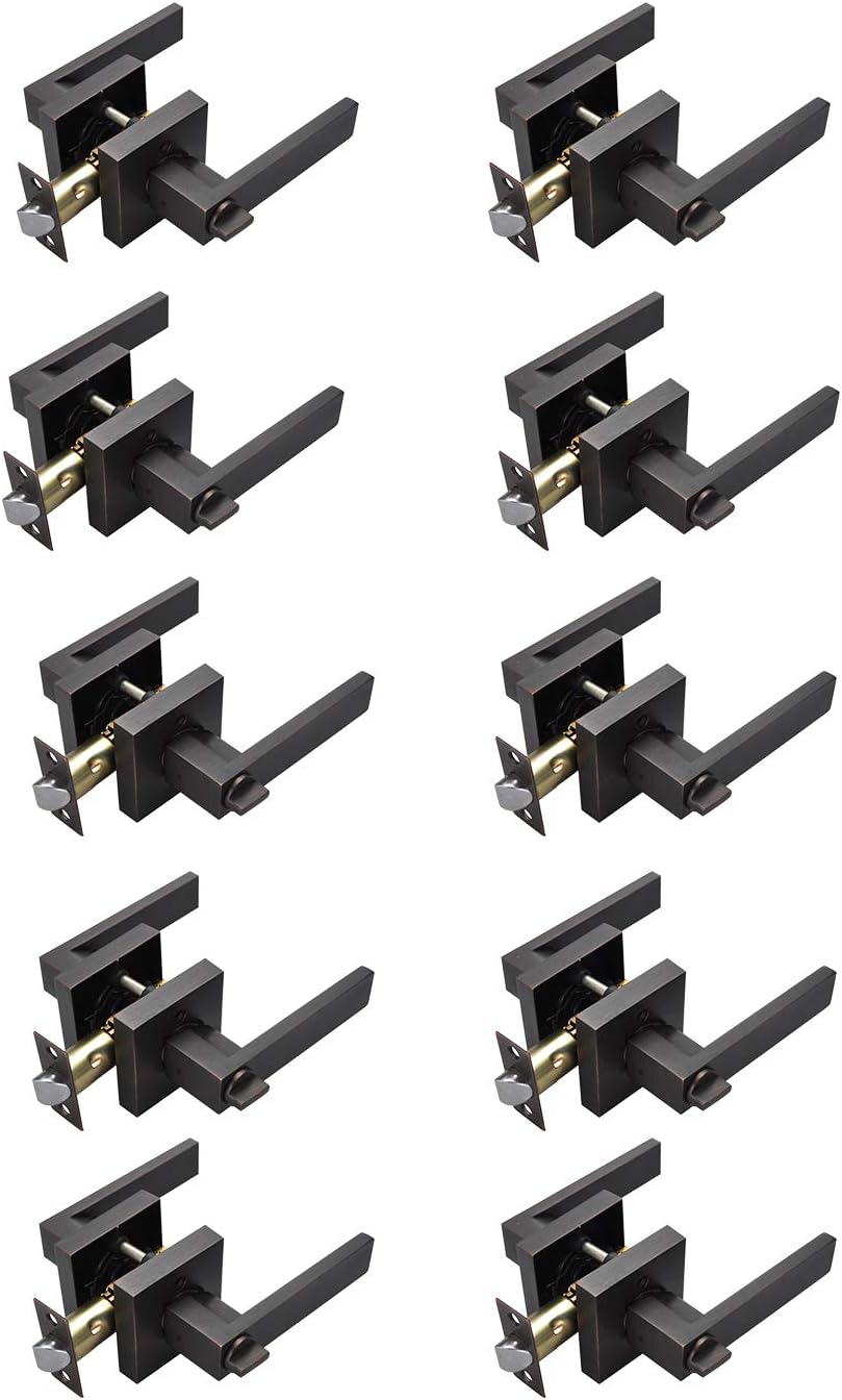 Oil Rubbed Bronze Door Lever Handle F831
